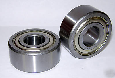 New 5304-zz ball bearings, 20 x 52 mm, 20X52, 5304ZZ, 