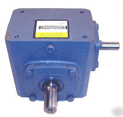 New boston gear drive F718 15:1 coupled speed reducer