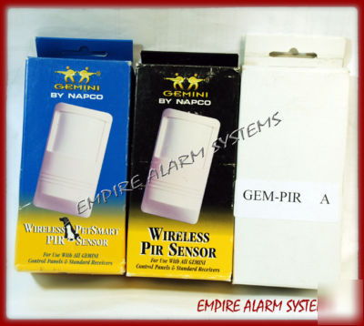 New napco gemini gem-pir wireless motion sensor x'mittr 