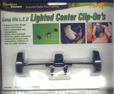 Panther vision lighted center cilp-ons $3.00 s&h