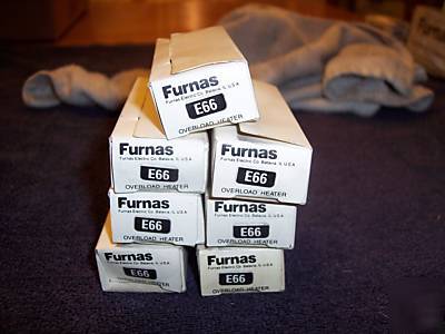 New furnas overload heater ~ #E66 ~ 7 in lot ~ in box