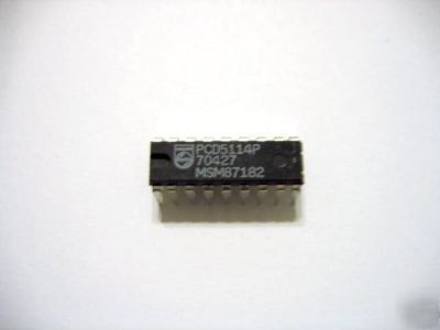PCD5114P philips 4K sram MCM2114 2114 MM2114 TMM2114 ic