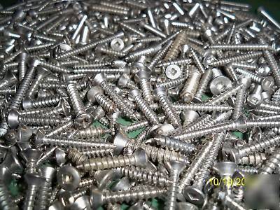 Stainless steel sheet metal screw assortment 5 pounds 