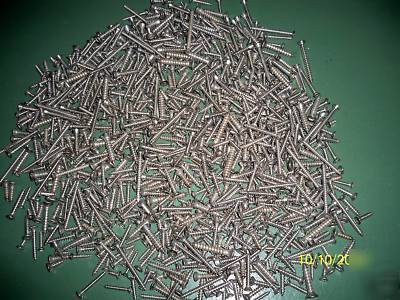 Stainless steel sheet metal screw assortment 5 pounds 