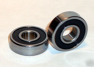 (10) 6000-2RS sealed ball bearings, 10 x 26 mm, 10X26