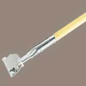 Clip-on dust mop handle - 15/16INDIA x 60INL