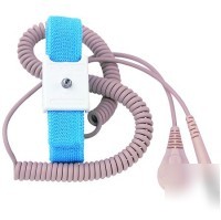Desco adjustable wrist strap, 10-ft. ground cord 14830