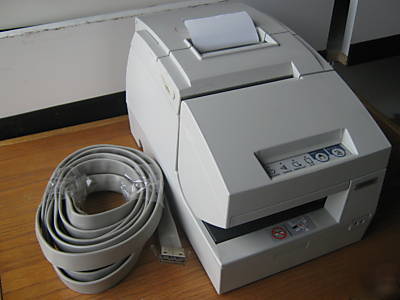 Epson pos receipt printer/check processor