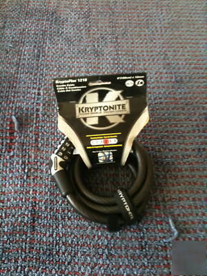 Kryptonite bike lock kryptoflex 1218 security rating 4