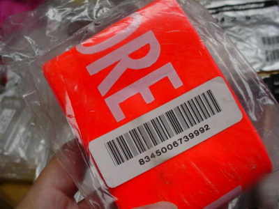 New remove before flight ribbon rbf-2-24 orange day glo