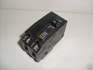 New square d QO250 breaker - 2 pole 50 amp - no box - 