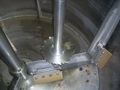 Ross pvm 300 stainless steel mixer dual agitation