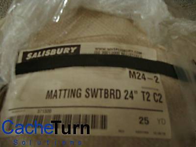 Salisbury M24 1/4' x 24' switchboard industrial matting