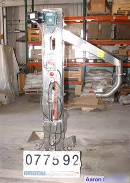 Used: kamflex design vertical belt conveyor, 10