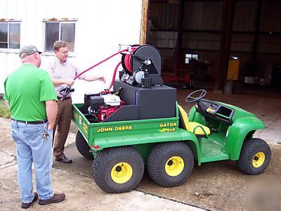  atv/gator fire fighting skid unit slip-on w/foam cell