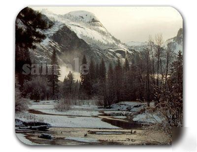 Yosemite park travel hike nature mouse pad mousepad