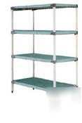 Metromax qÂ® starter shelving unit 18W X30L x 63H