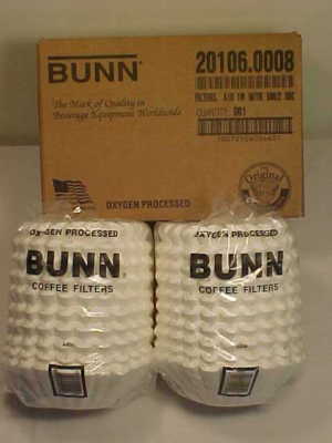 New bunn home coffee maker filters 1000 count-genuine 