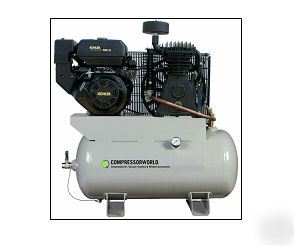 New gas air compressors powered by kohler gas engine - 