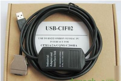New usb version omron plc cable CQM1-CIF02 (CQM1CIF02) 
