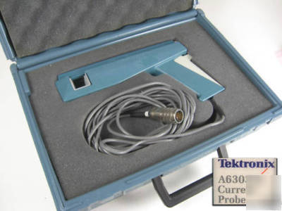 Tektronix A6303XL current probe 500A dc - 10 mhz w/case