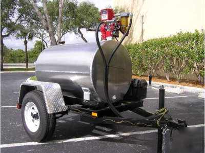 2009 custom built M150A fuel tank trailer