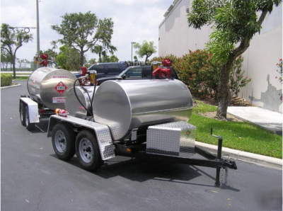 2009 custom built M150A fuel tank trailer