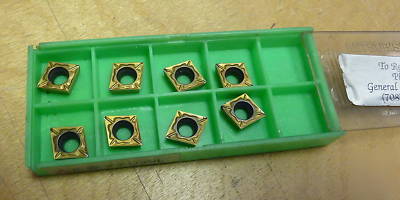 8 mitsubishi carbide inserts CCMT09T304SQ UP35N (2533)