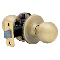 Kwikset #200P 5 cp ab passage lockset 200P5CPRCLRCS