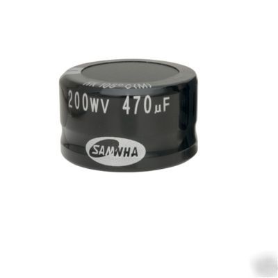 1 x 68UF 400V snap-in 105Â°c 3000HR capacitor low pro
