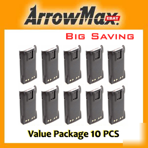 10 x HNN9008 battery for motorola ht-750 ht-1250