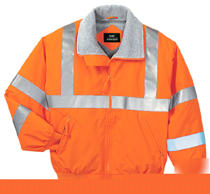 12 custom construction safety reflective taping jacket 