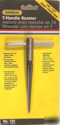 General t handle reamer 1/8-1/2