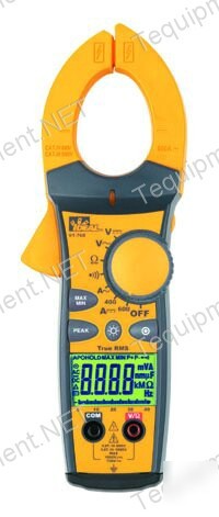 Ideal 61-768 600A ac/dc clamp meter /tightsight display