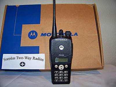 Motorola PR400 64CH uhf 4 watt two way fire 438-470MHZ