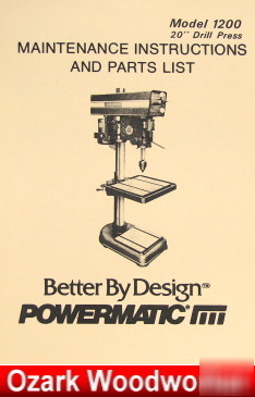 New powermatic 1200 20