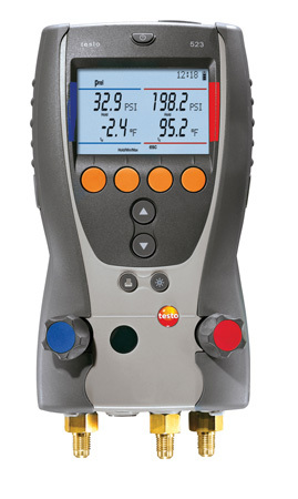 New testokool 523 kit 1 refrigeration system analyzer - 