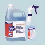 Pandg spic and span cleaner disinfectant