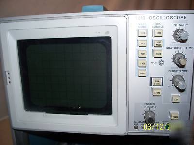 Tektronix 7613 storage oscilloscope 100 mhz ? parts ?