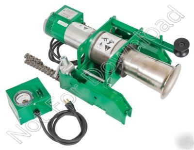 New #6801 greenlee ultra tugger cable puller 8000 lb. ( )