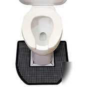 New big d deo-gard commode floor mat| BGD667HALFP