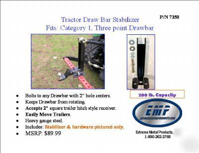 New tractor drawbar stabilizer fits kubota and holland