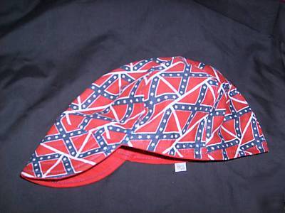 Small confederate flags welding cap