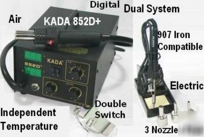 Smd kada 852D+ soldering station rework smt welder 852