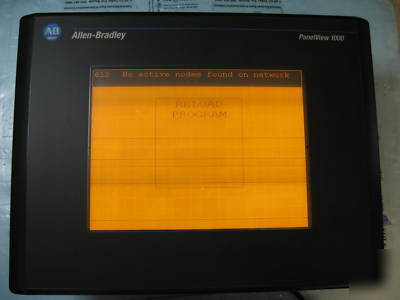 Allen bradley panelview 1000 2711-T10G3 rev g series a