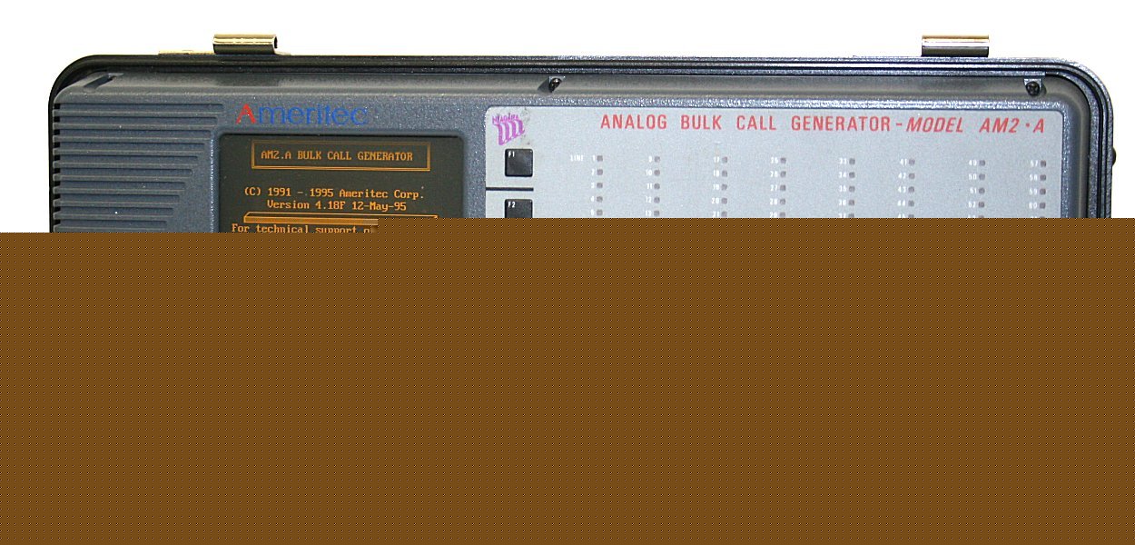Ameritec AM2-a niagara analog call generator, mint 