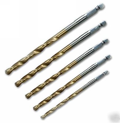 Laser 3177 hss titanium drill bits 3 / 4 / 5 / 6 / 6.5