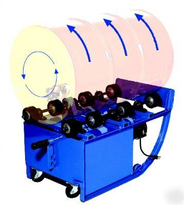 Morse portable drum rotator 201/20-1 roller handling