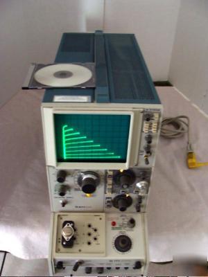 Tektronix 577 D1 storage curve tracer w/177 fixture 