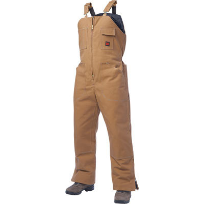 Tough duck insulated overall - medium, brown